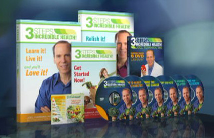 3 STEPS TO INCREDIBLE HEALTH